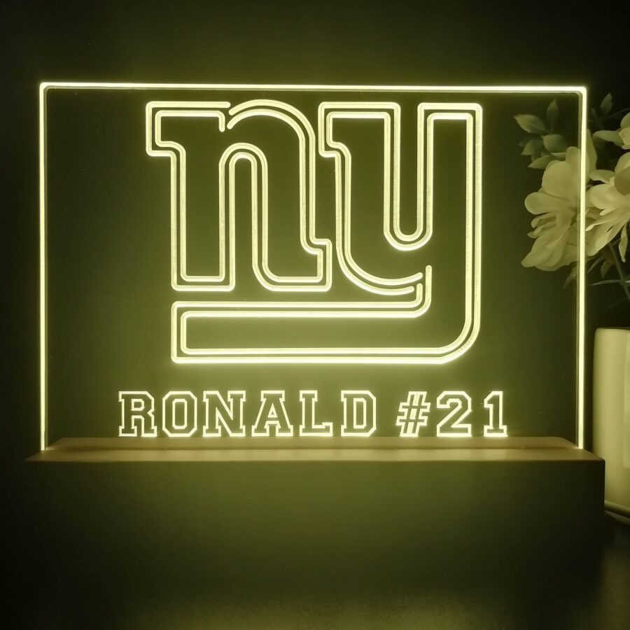 Personalized New Orleans Saints Souvenir Neon Led Night Light Sign Style 5 - Image 2