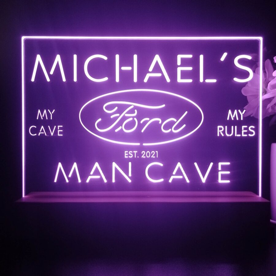 Personalized Ford Souvenir Neon Led Night Light Sign Style 5 - Image 3