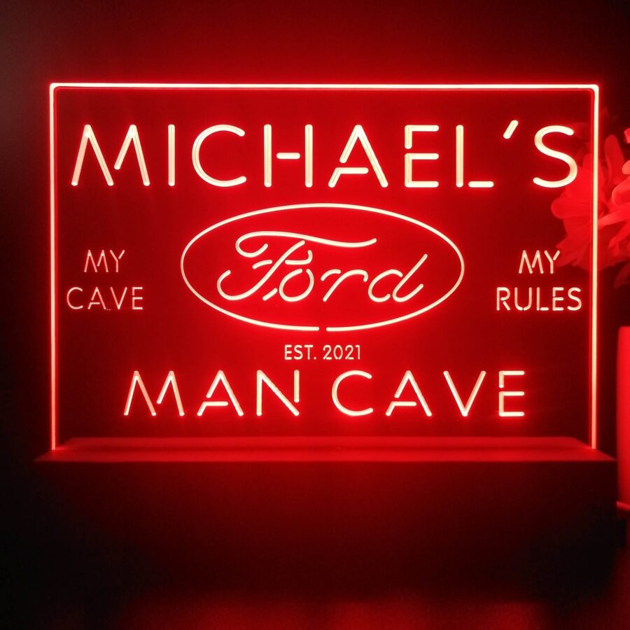 Personalized Ford Souvenir Neon Led Night Light Sign Style 5 - Image 2