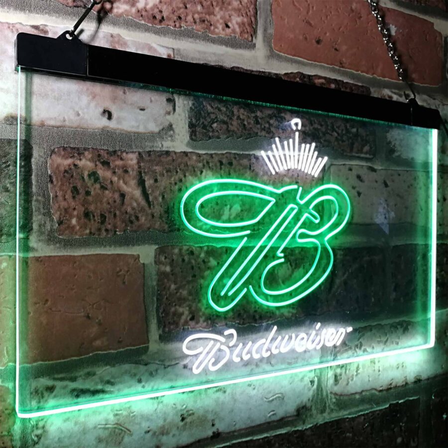 Budweiser Crown King Beer Bar Neon Like Led Sign - Image 24