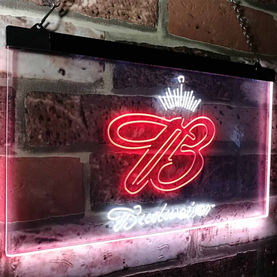 Budweiser Crown King Beer Bar Neon Like Led Sign - Image 26