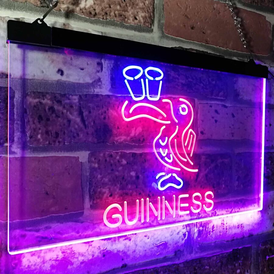 Lovely Day Guinness Beer Toucan Bar Decor Neon Like Led Sign - Image 23