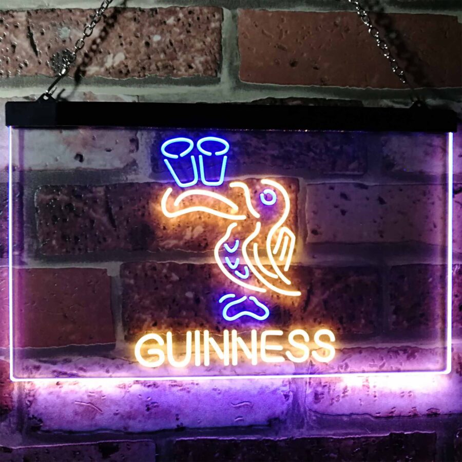 Lovely Day Guinness Beer Toucan Bar Decor Neon Like Led Sign - Image 7