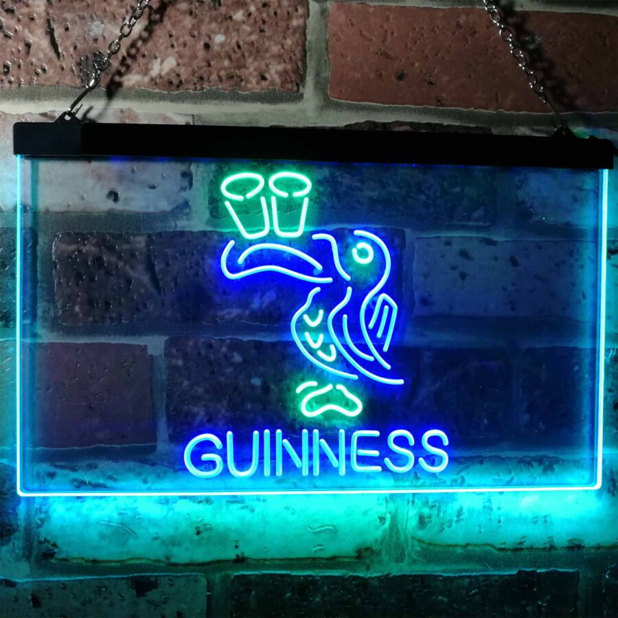 Lovely Day Guinness Beer Toucan Bar Decor Neon Like Led Sign - Image 3