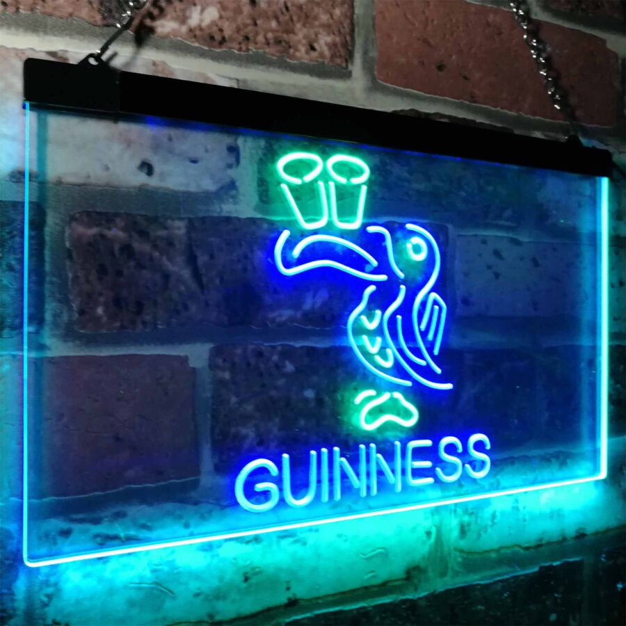 Lovely Day Guinness Beer Toucan Bar Decor Neon Like Led Sign - Image 16