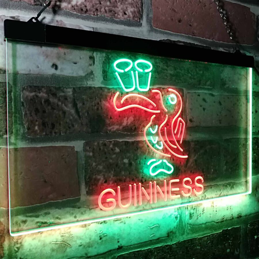 Lovely Day Guinness Beer Toucan Bar Decor Neon Like Led Sign - Image 18