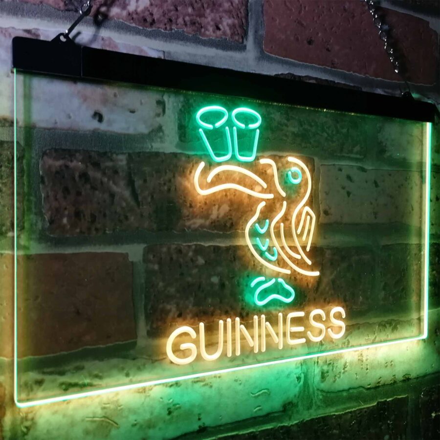 Lovely Day Guinness Beer Toucan Bar Decor Neon Like Led Sign - Image 19