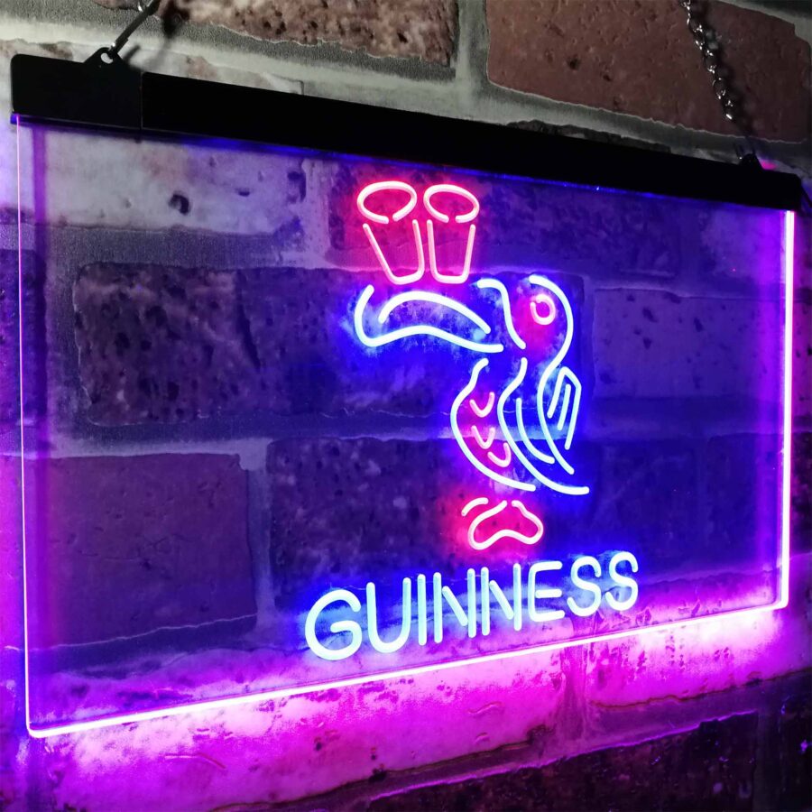 Lovely Day Guinness Beer Toucan Bar Decor Neon Like Led Sign - Image 15