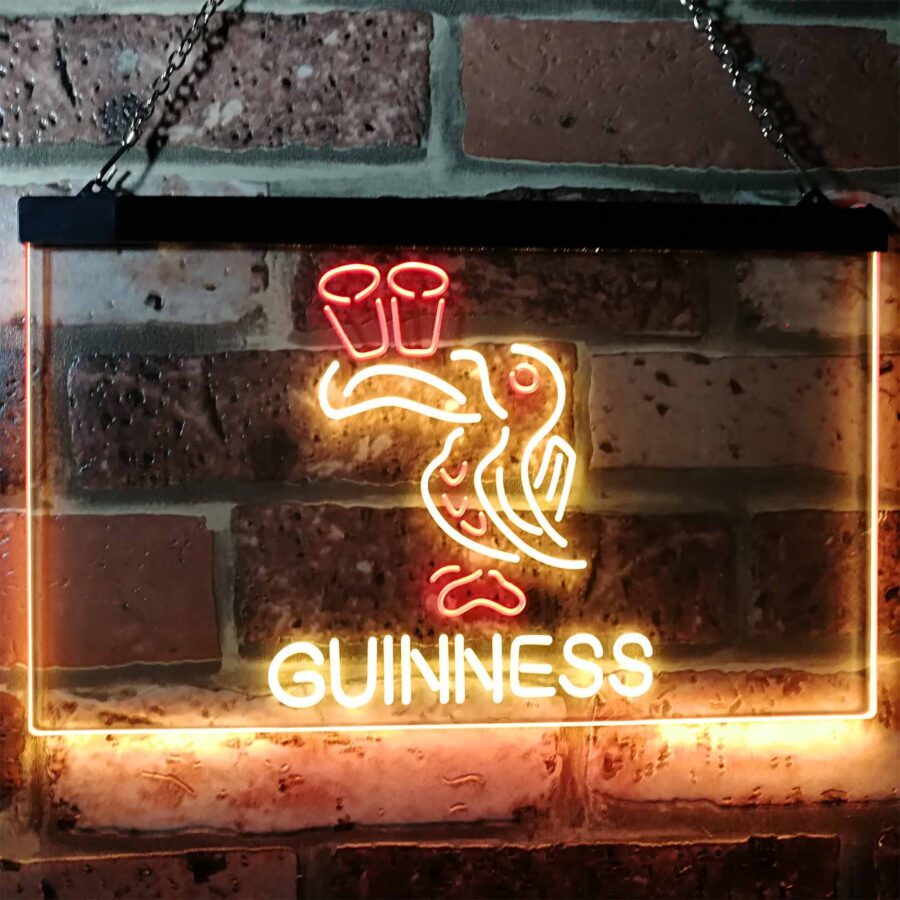 Lovely Day Guinness Beer Toucan Bar Decor Neon Like Led Sign - Image 13