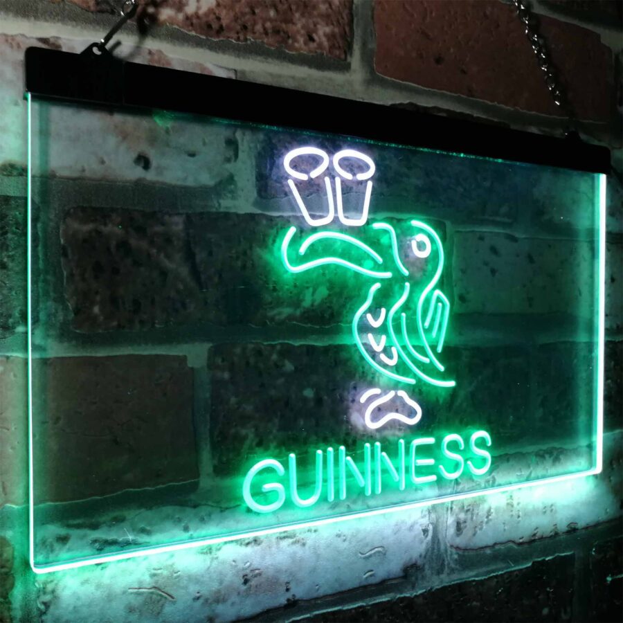 Lovely Day Guinness Beer Toucan Bar Decor Neon Like Led Sign - Image 25