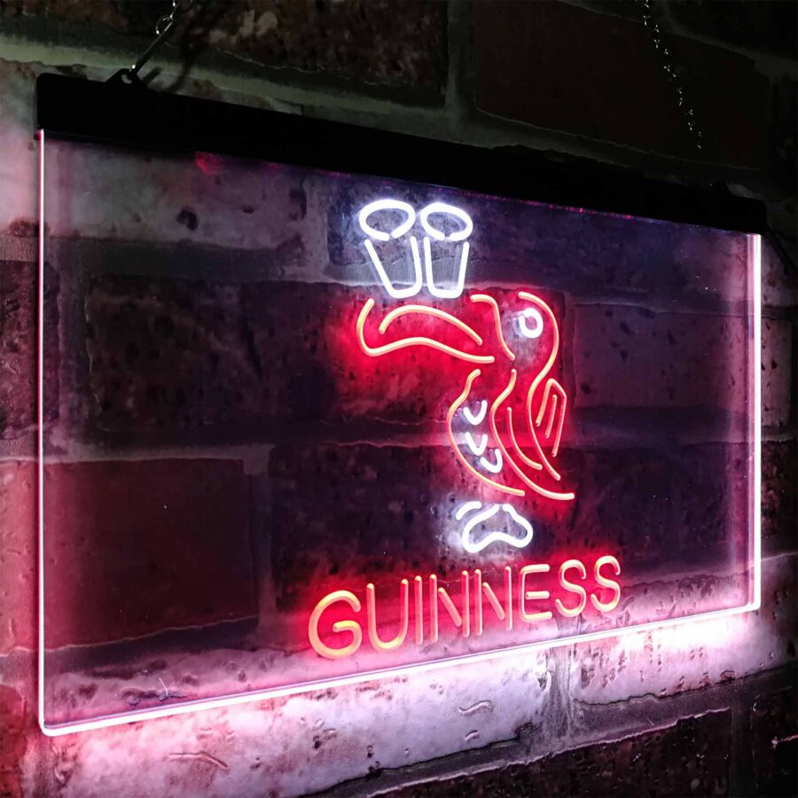 Lovely Day Guinness Beer Toucan Bar Decor Neon Like Led Sign - Image 14