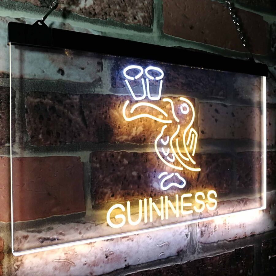 Lovely Day Guinness Beer Toucan Bar Decor Neon Like Led Sign - Image 17