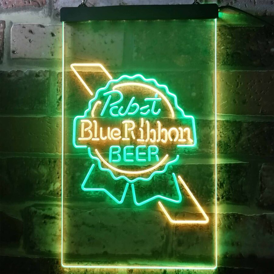 Pabst Blue Ribbon Home Bar Neon Light Led Sign - Image 9