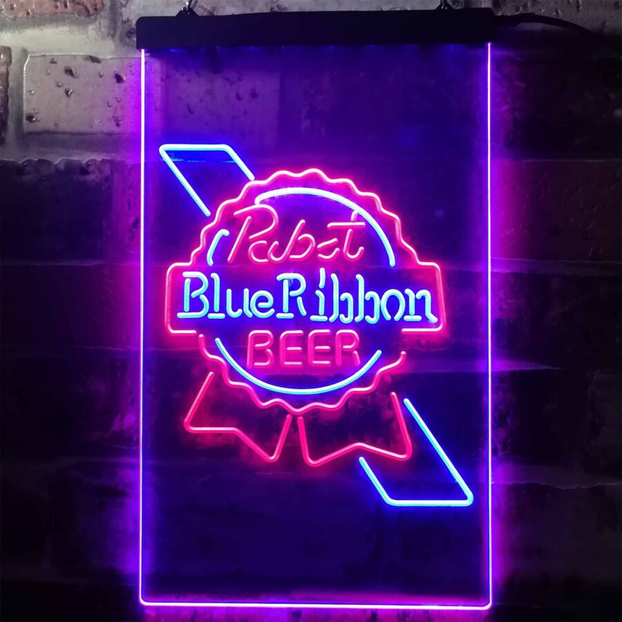 Pabst Blue Ribbon Home Bar Neon Light Led Sign - Image 13