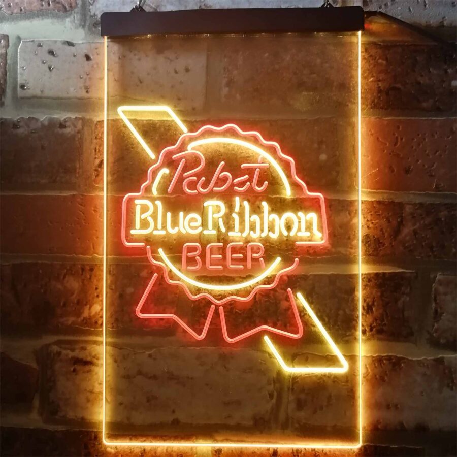 Pabst Blue Ribbon Home Bar Neon Light Led Sign - Image 8