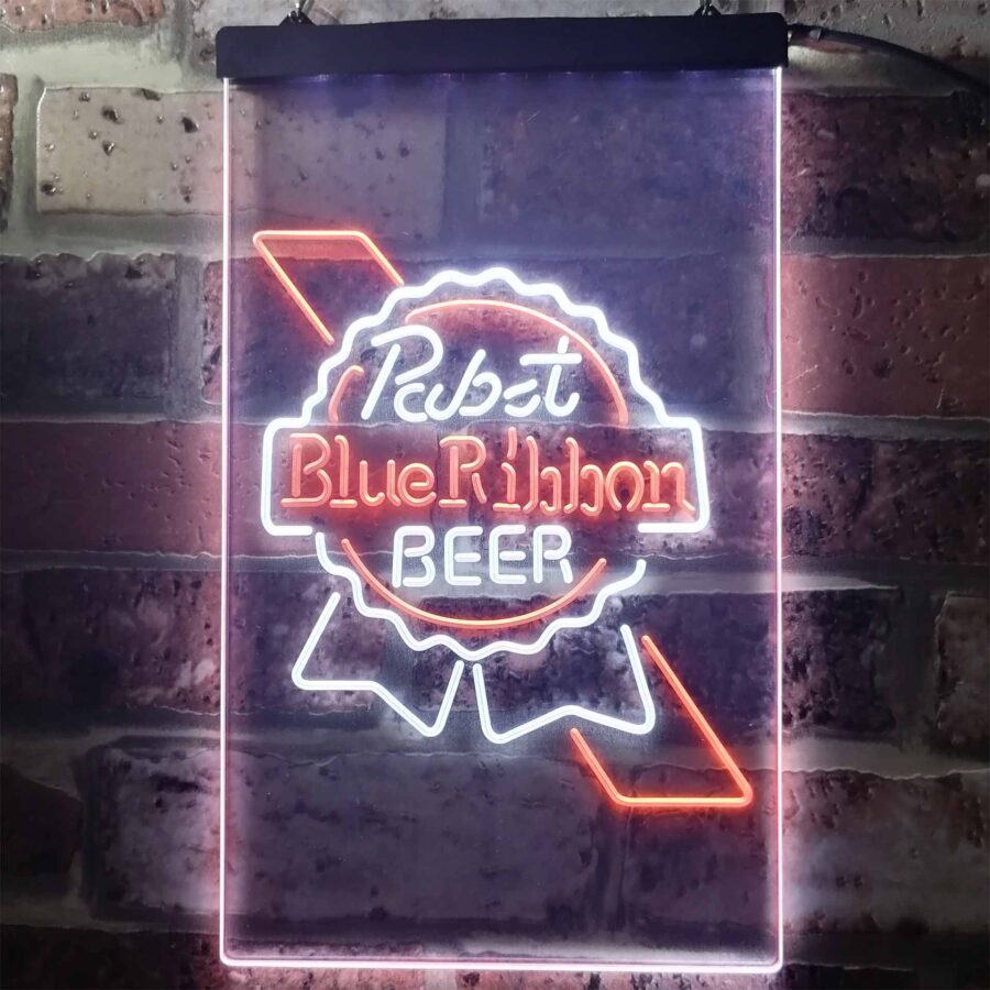 Pabst Blue Ribbon Home Bar Neon Light Led Sign - Image 2
