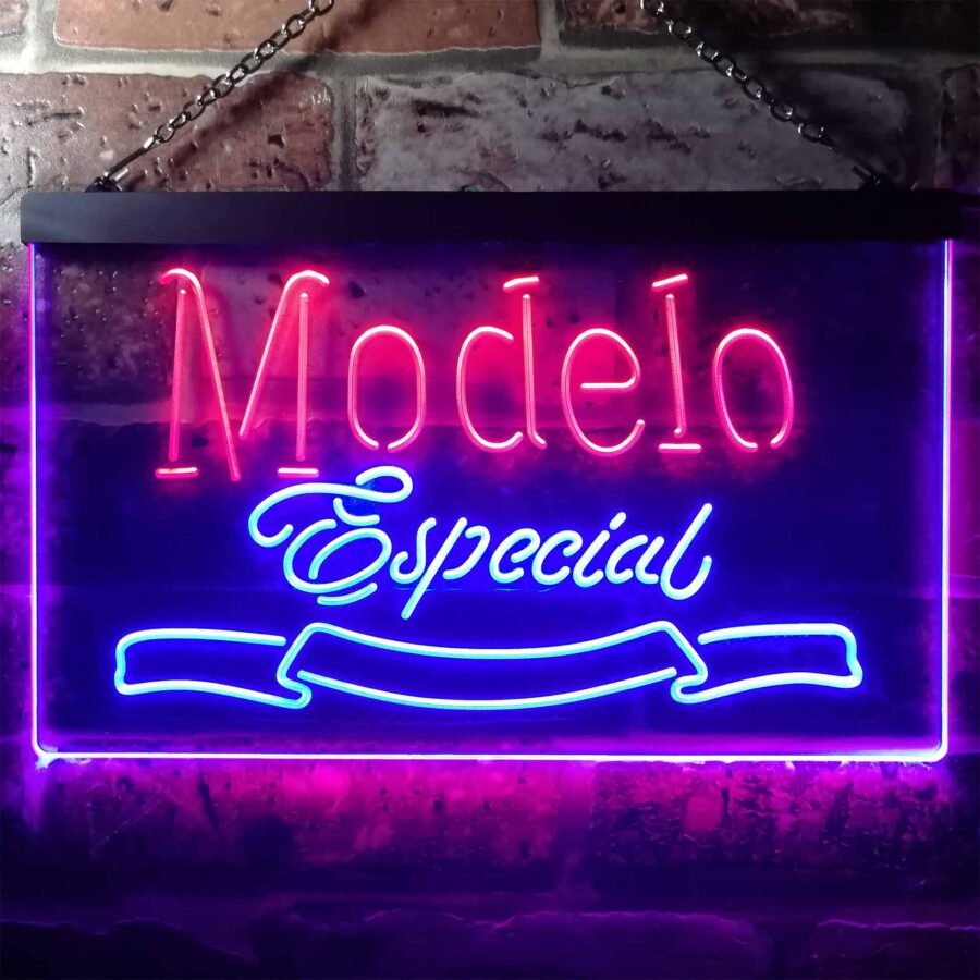 Modelo Especial Beer Bar Home Bar Neon Light Led Sign - Image 7