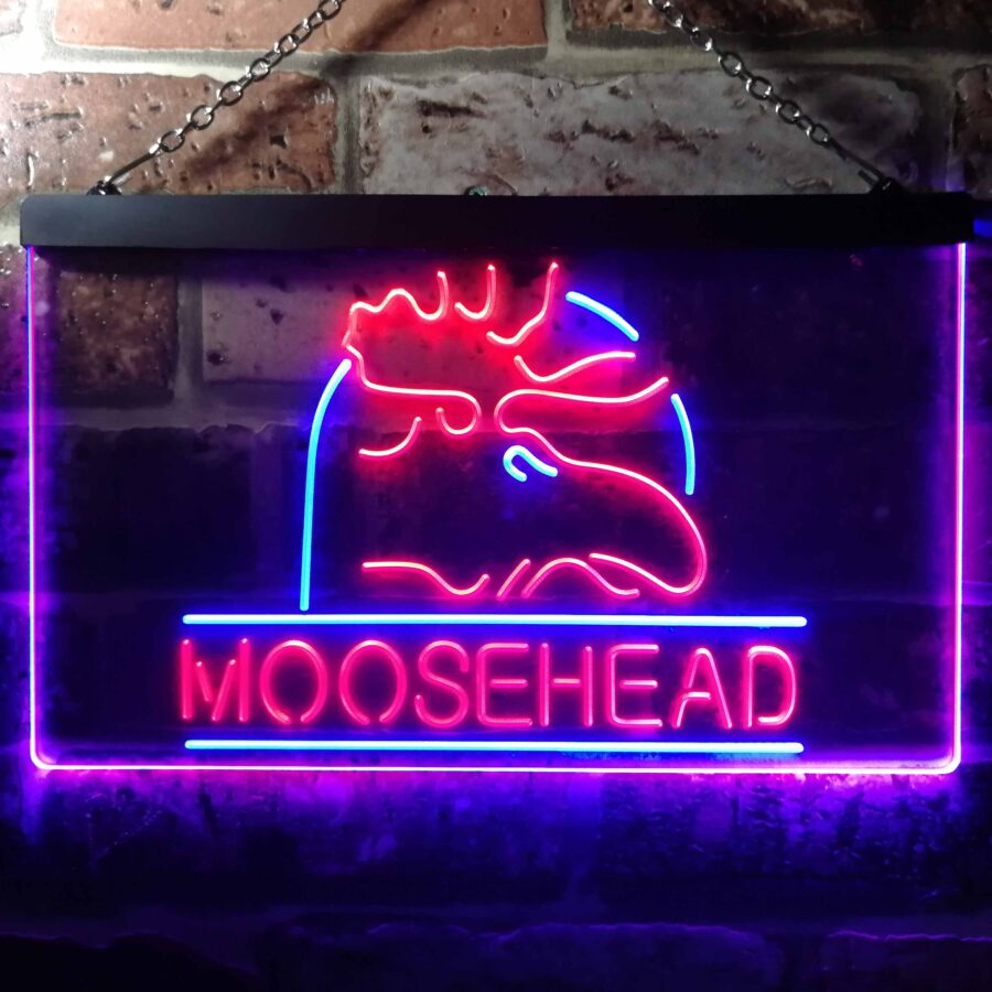 Moosehead Beer Man Keller Neon Light Led Sign - Image 12