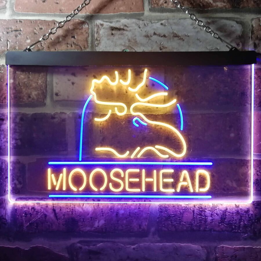 Moosehead Beer Man Keller Neon Light Led Sign - Image 9