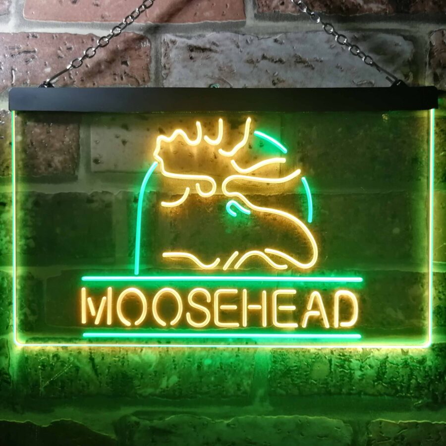 Moosehead Beer Man Keller Neon Light Led Sign - Image 10