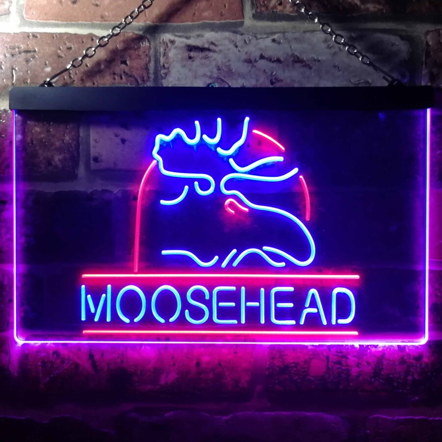 Moosehead Beer Man Keller Neon Light Led Sign - Image 2