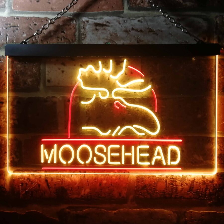 Moosehead Beer Man Keller Neon Light Led Sign - Image 3