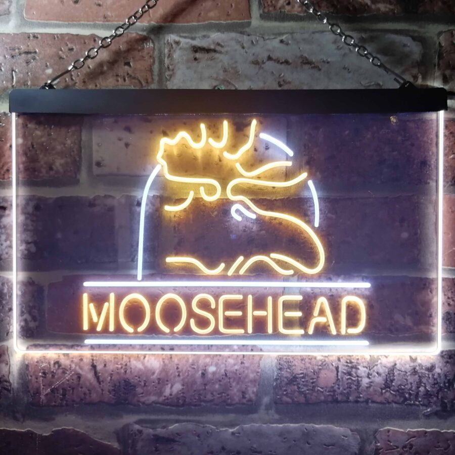 Moosehead Beer Man Keller Neon Light Led Sign - Image 6
