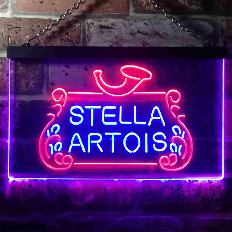 Stella Artois Beer Club Home Bar Neon Light Led Sign - Image 6