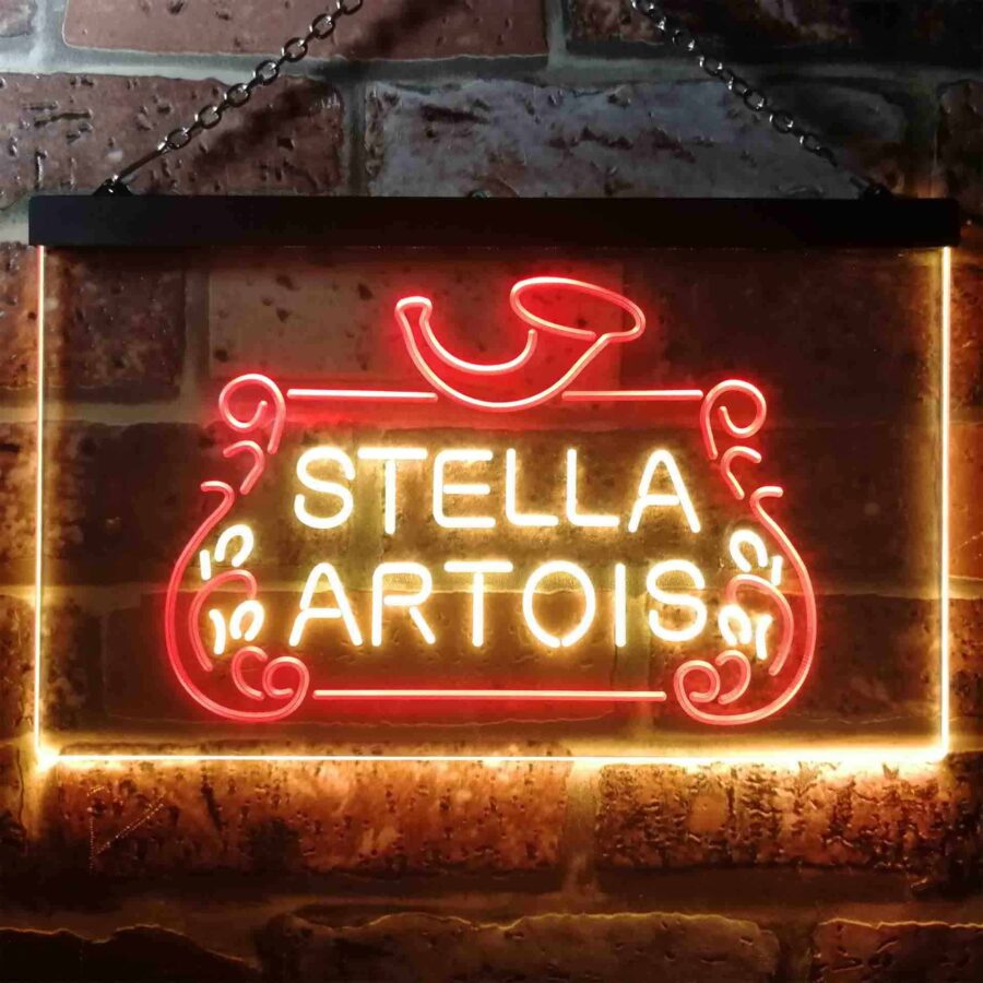 Stella Artois Beer Club Home Bar Neon Light Led Sign