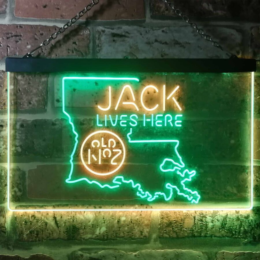 Louisiana Jack Daniels Home Bar Neon Light Led Sign - Image 3