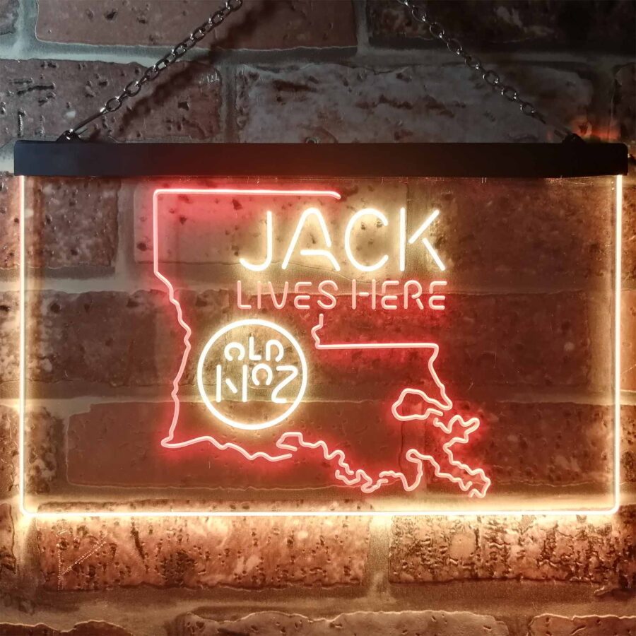 Louisiana Jack Daniels Home Bar Neon Light Led Sign - Image 2