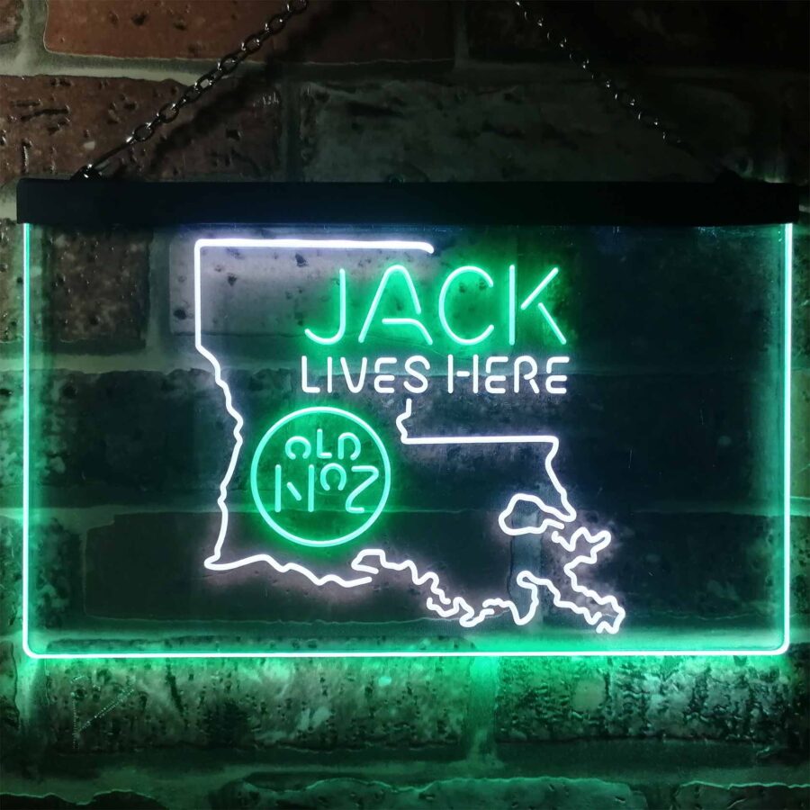 Louisiana Jack Daniels Home Bar Neon Light Led Sign - Image 9