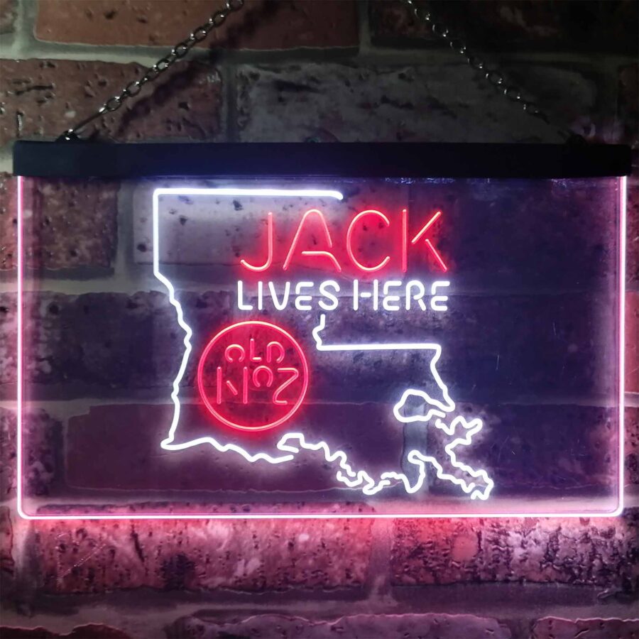 Louisiana Jack Daniels Home Bar Neon Light Led Sign - Image 7