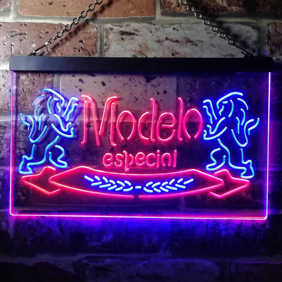 Modelo Especial Beer Home Bar Neon Light Led Sign - Image 4