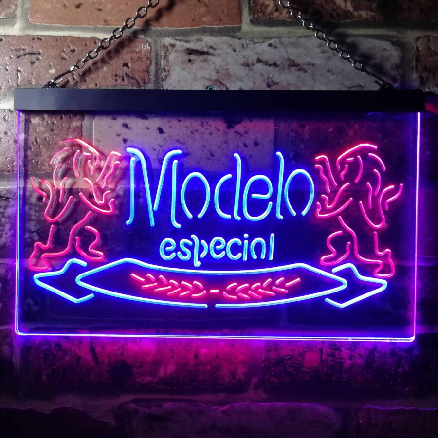 Modelo Especial Beer Home Bar Neon Light Led Sign