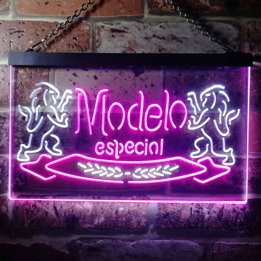 Modelo Especial Beer Home Bar Neon Light Led Sign - Image 8
