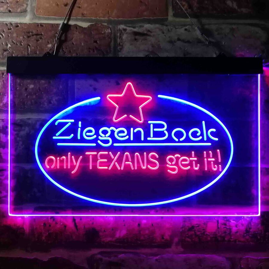 Ziegenbock Amber Only Texans Get It Neon Like Led Sign - Image 10