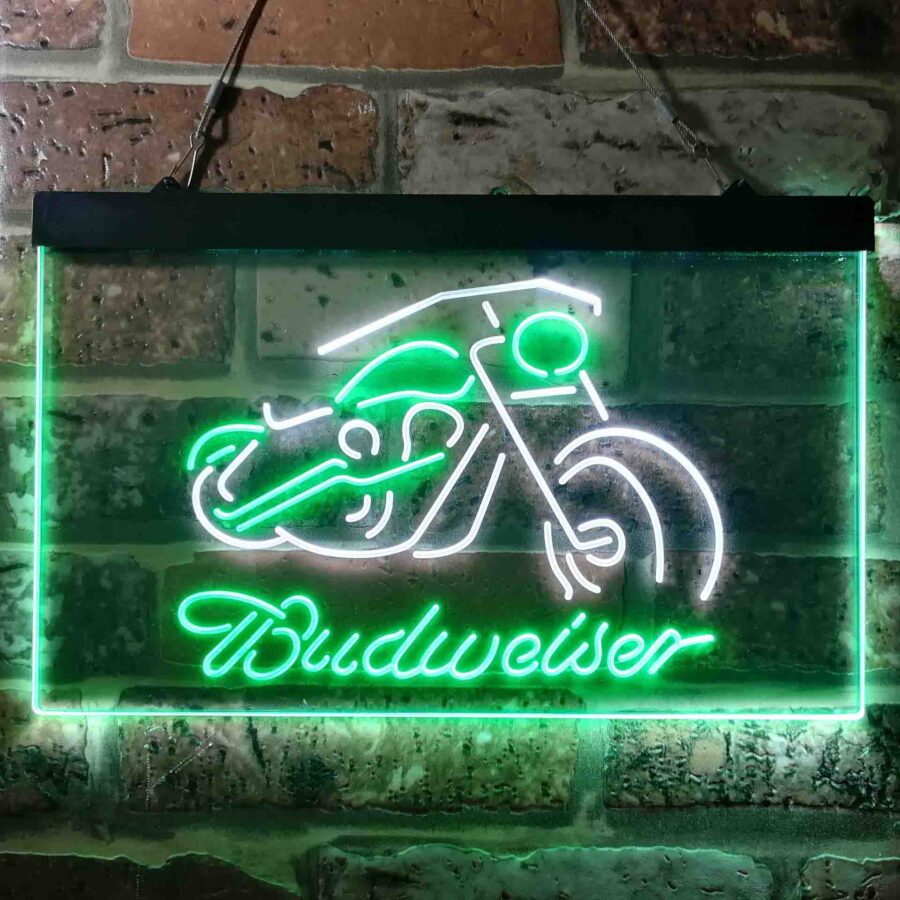 Budweiser Motorcycle Garage Neon Like Led Sign - Image 11
