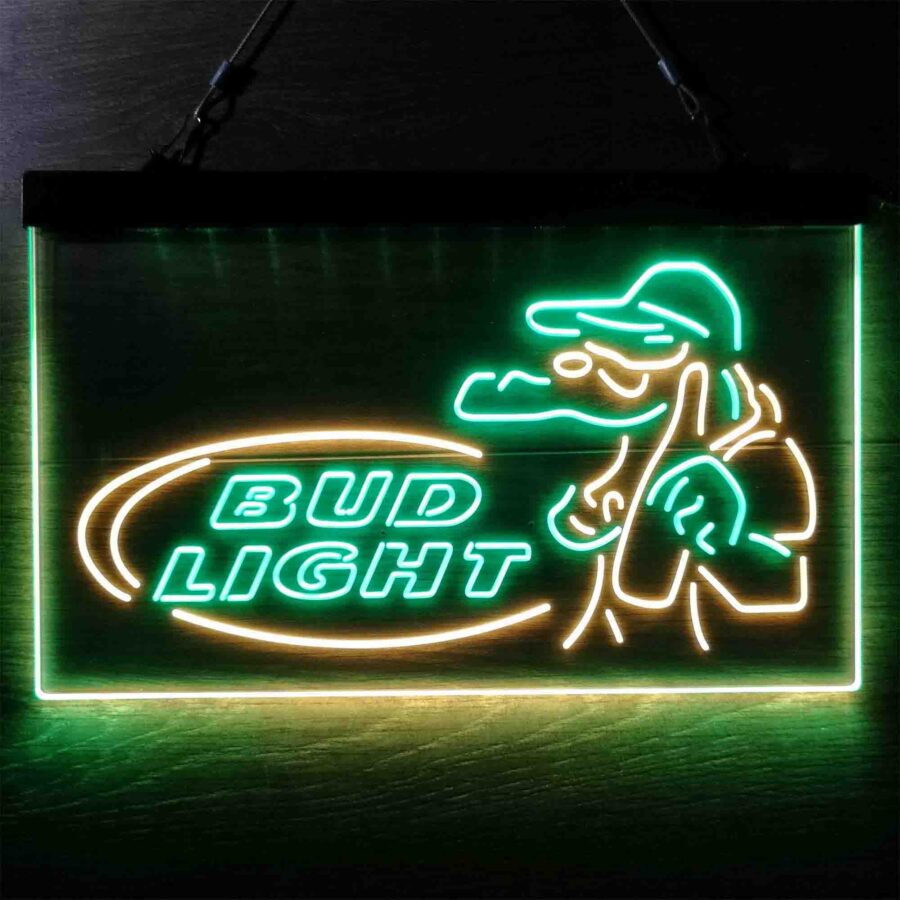 Gators Bud Light Neon Like Led Sign