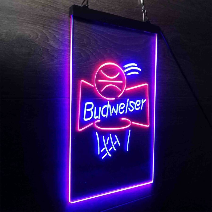 Budweiser Basketball Net Neon Like Led Sign - Image 14