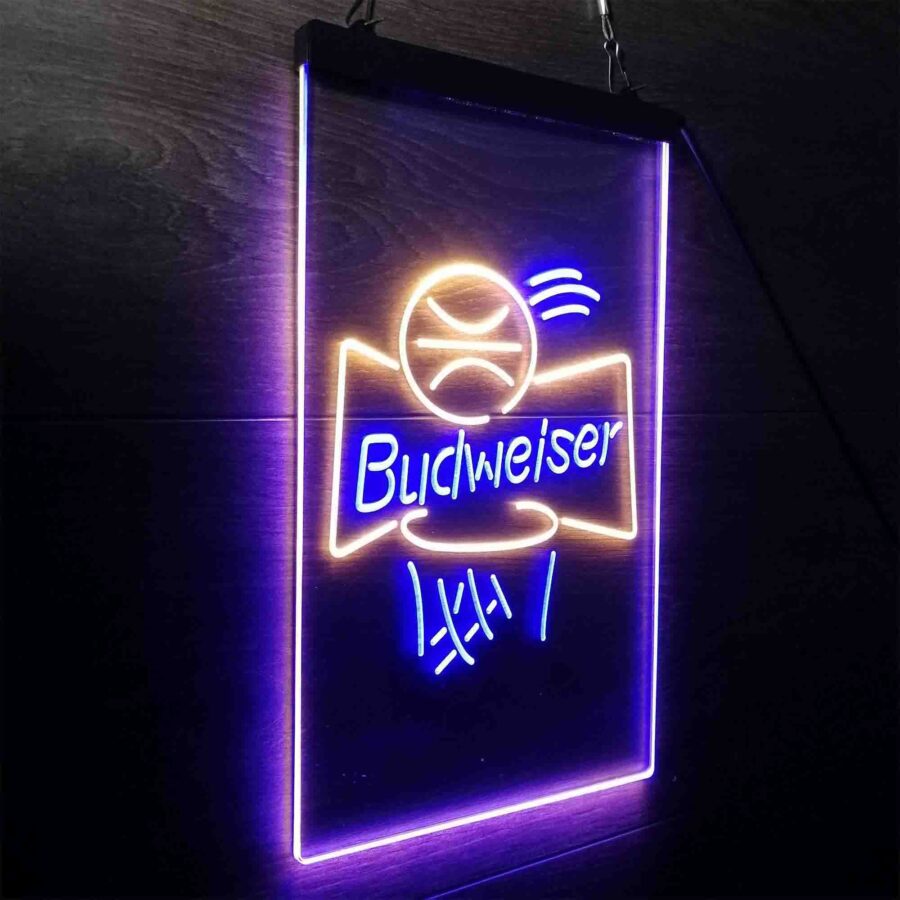 Budweiser Basketball Net Neon Like Led Sign - Image 21