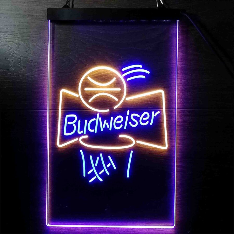 Budweiser Basketball Net Neon Like Led Sign - Image 8