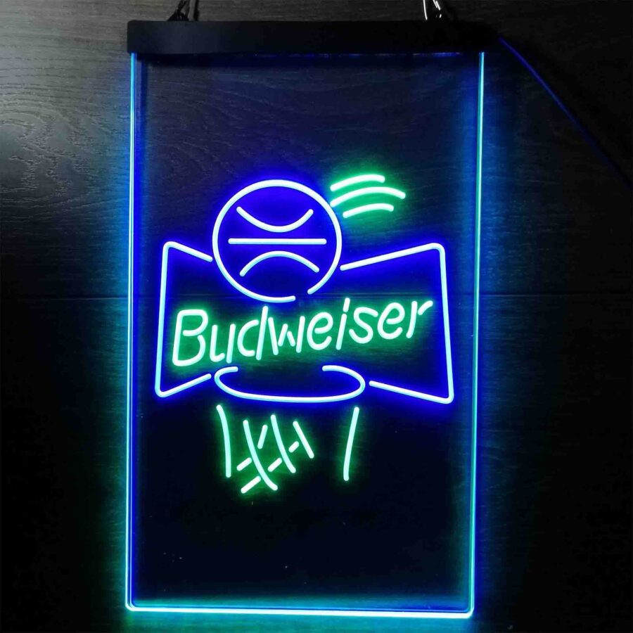 Budweiser Basketball Net Neon Like Led Sign - Image 11