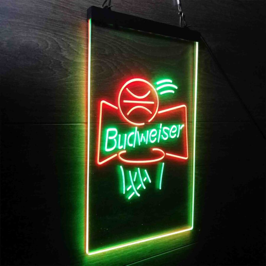 Budweiser Basketball Net Neon Like Led Sign - Image 23