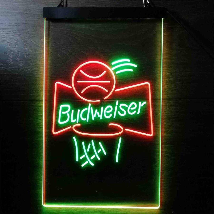 Budweiser Basketball Net Neon Like Led Sign - Image 10