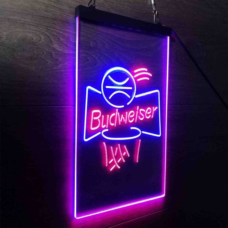 Budweiser Basketball Net Neon Like Led Sign - Image 18