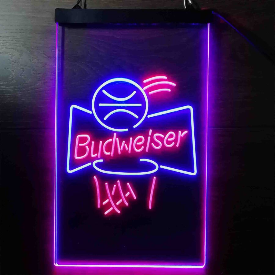 Budweiser Basketball Net Neon Like Led Sign - Image 5