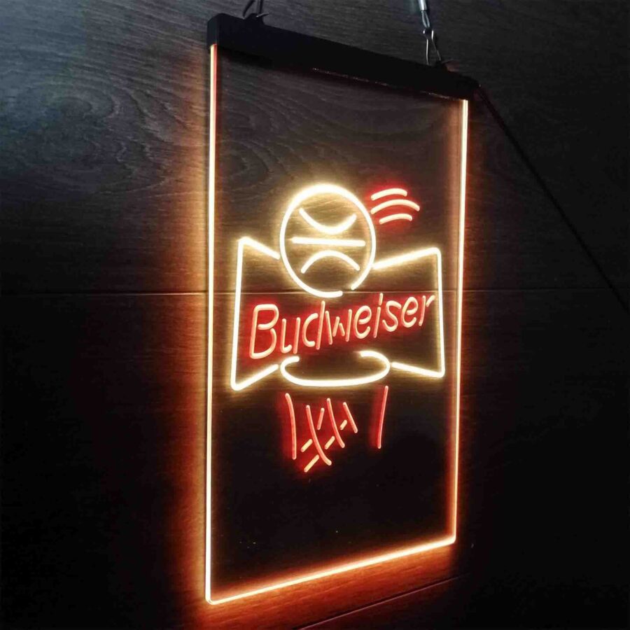 Budweiser Basketball Net Neon Like Led Sign - Image 26