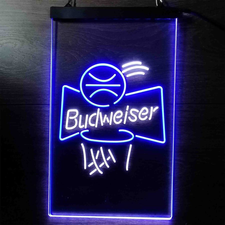 Budweiser Basketball Net Neon Like Led Sign - Image 7