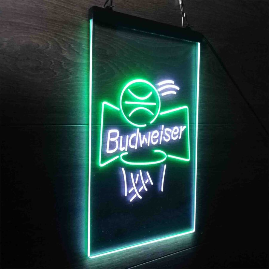 Budweiser Basketball Net Neon Like Led Sign - Image 15